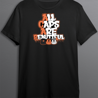 Koszulka All Caps Are Beautiful